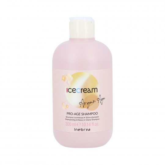 INEBRYA ICE CREAM PRO-AGE Shampooing revitalisant pour cheveux matures 300ml