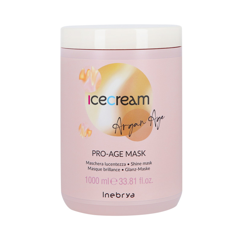 INEBRYA ICE CREAM PRO-AGE Masque hydratant pour cheveux matures 1000ml