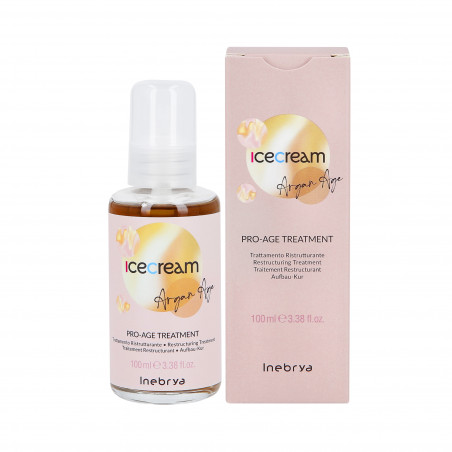 INEBRYA ICE CREAM PRO-AGE Serum do włosów z olejkiem arganowym 100ml - 1 INEBRYA ICE CREAM PRO-AGE Serum do włosów z olejkiem arganowym 100ml - 1