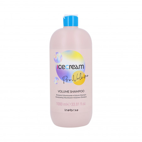 INEBRYA ICE CREAM PRO-VOLUME Szampon zwiększający objętość 1000ml - 1 INEBRYA ICE CREAM PRO-VOLUME Szampon zwiększający objętość 1000ml - 1