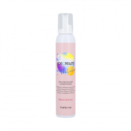 INEBRYA ICE CREAM PRO-VOLUME MOUSSE Habbalzsam vékony hajra 200ml