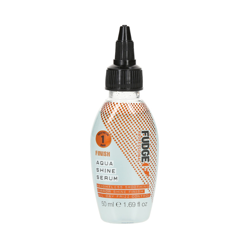 FUDGE PROFESSIONAL AQUA SHINE Wygładzające serum do włosów 50ml