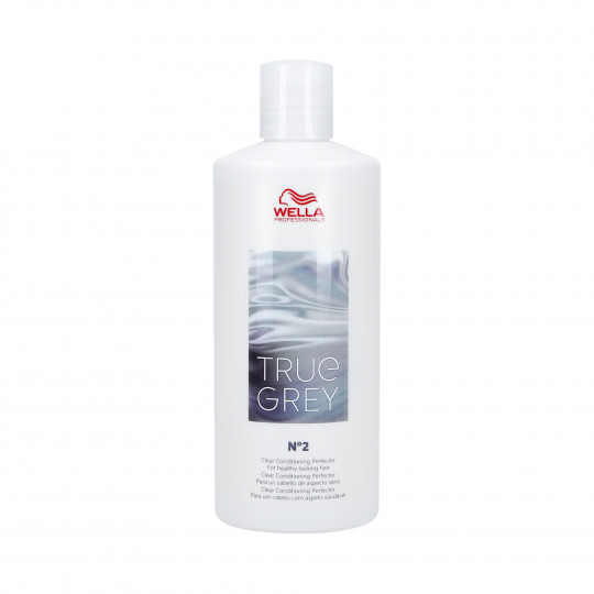 WELLA PROFESSIONALS TRUE GREY CLEAR Balsamo detergente e lucidante per capelli grigi 500ml