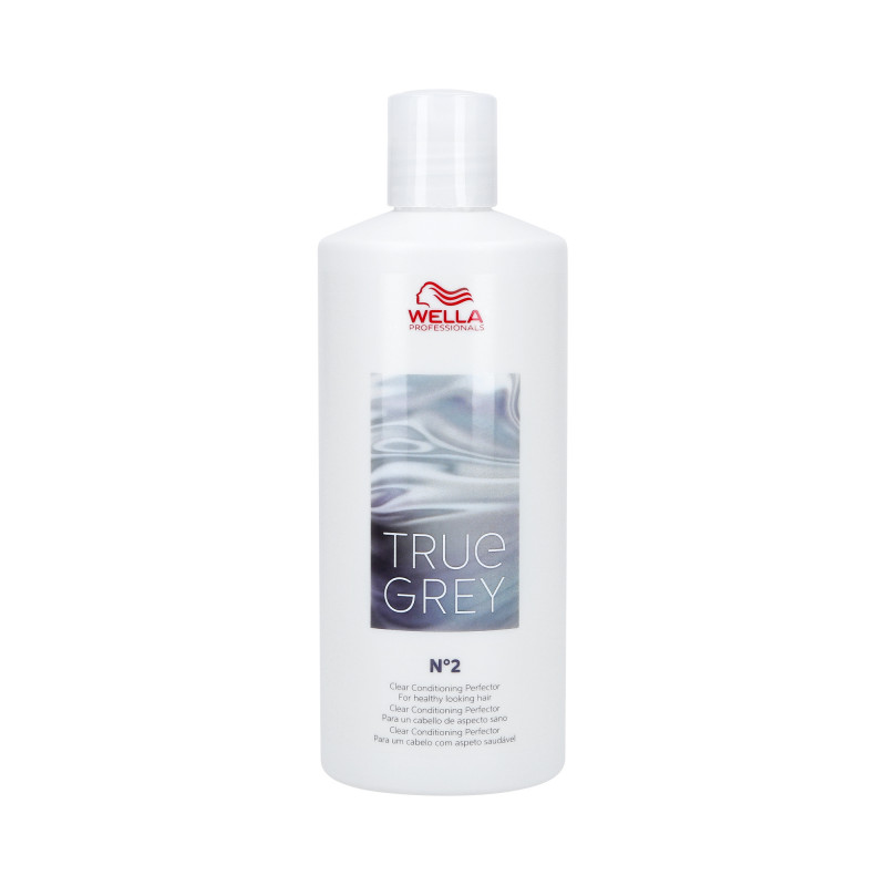 WELLA PROFESSIONALS TRUE GREY CLEAR Condicionador de limpeza e brilho para cabelos grisalhos 500ml