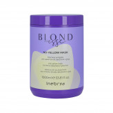 INEBRYA BLONDESSE NO YELLOW Maska pre blond, odfarbené a šedivé vlasy 1000 ml