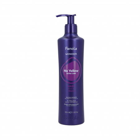 FANOLA WONDER NO YELLOW Maska neutralizująca kolor do włosów blond 350ml - 1 FANOLA WONDER NO YELLOW Maska neutralizująca kolor do włosów blond 350ml - 1