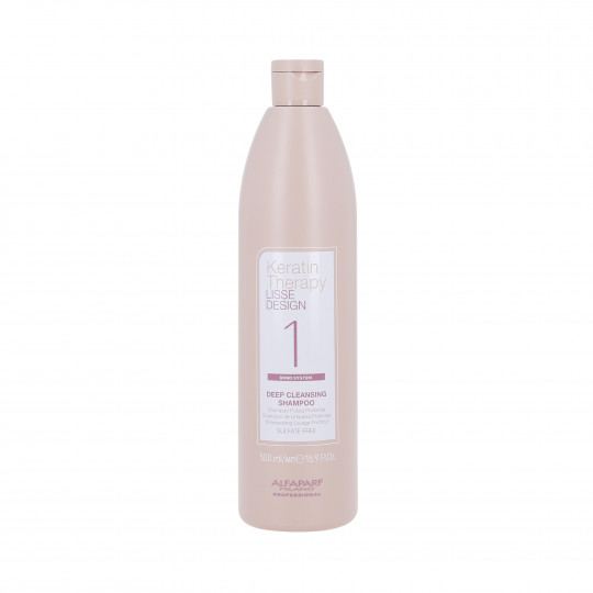 ALFAPARF LISSE DESIGN KERATIN THERAPY Szampon głęboko oczyszczający 500ml