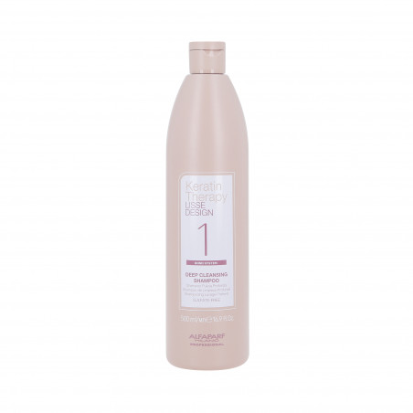 ALFAPARF LISSE DESIGN KERATIN THERAPY Deep cleansing shampoo 500ml