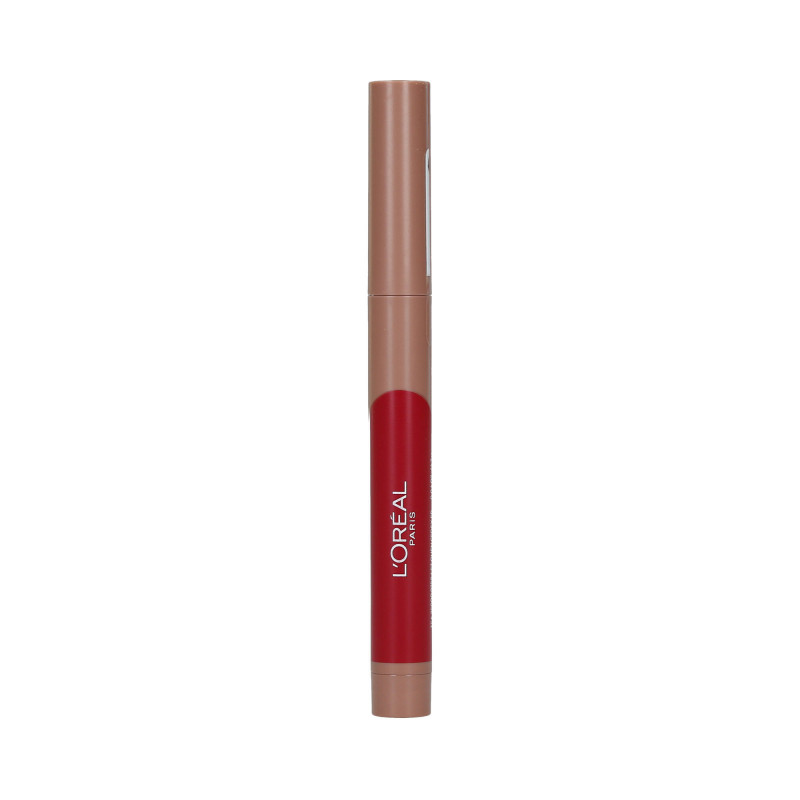 L’OREAL PARIS INFALLIBLE Matte Lip Crayon Barra de labios mate en crayón 111 A Little Chilli 