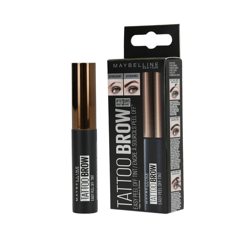 MAYBELLINE TATTOO BROW Világosbarna tartós szemöldökzselé