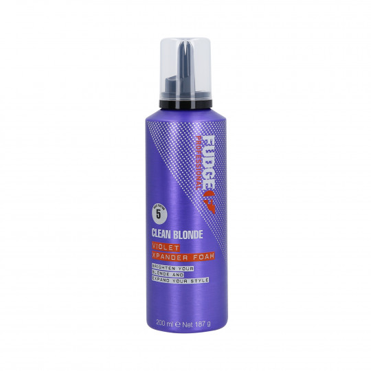 FUDGE XPANDER VIOLET Fioletowa pianka do stylizacji włosów blond 200ml