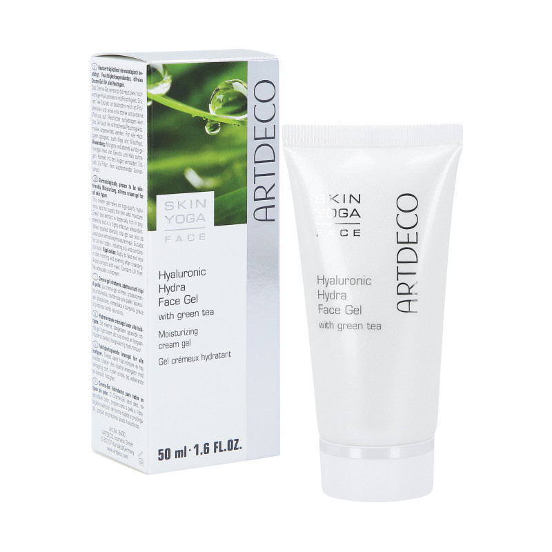 ARTDECO YOGA HYALURONIC HYDRA Face gel-cream with green tea 50ml