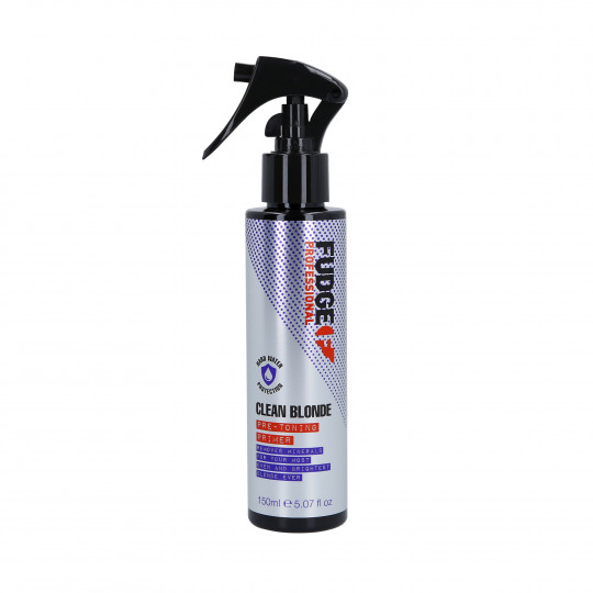 FUDGE CLEAN BLONDE PRE-TONING Primer neutralizzante per capelli biondi e grigi 150ml