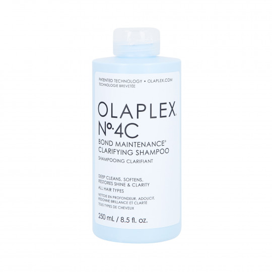 OLAPLEX BOND MAINTENANCE No.4C CLARIFYING Shampoo de limpeza profunda para cabelos 250ml