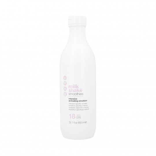 MILK SHAKE SMOOTHIES INTENSIVE ACTIVATING Oxidante para cabelos grisalhos e difíceis de tingir 1000ml