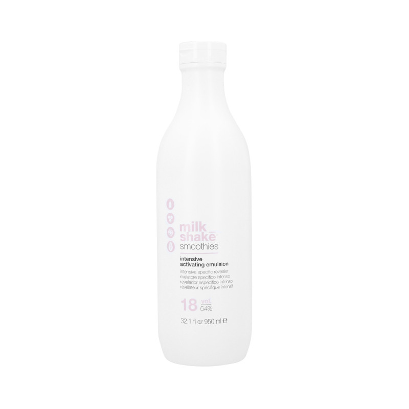 MILK SHAKE SMOOTHIES INTENSIVE ACTIVATING Oxidante para cabelos grisalhos e difíceis de tingir 1000ml