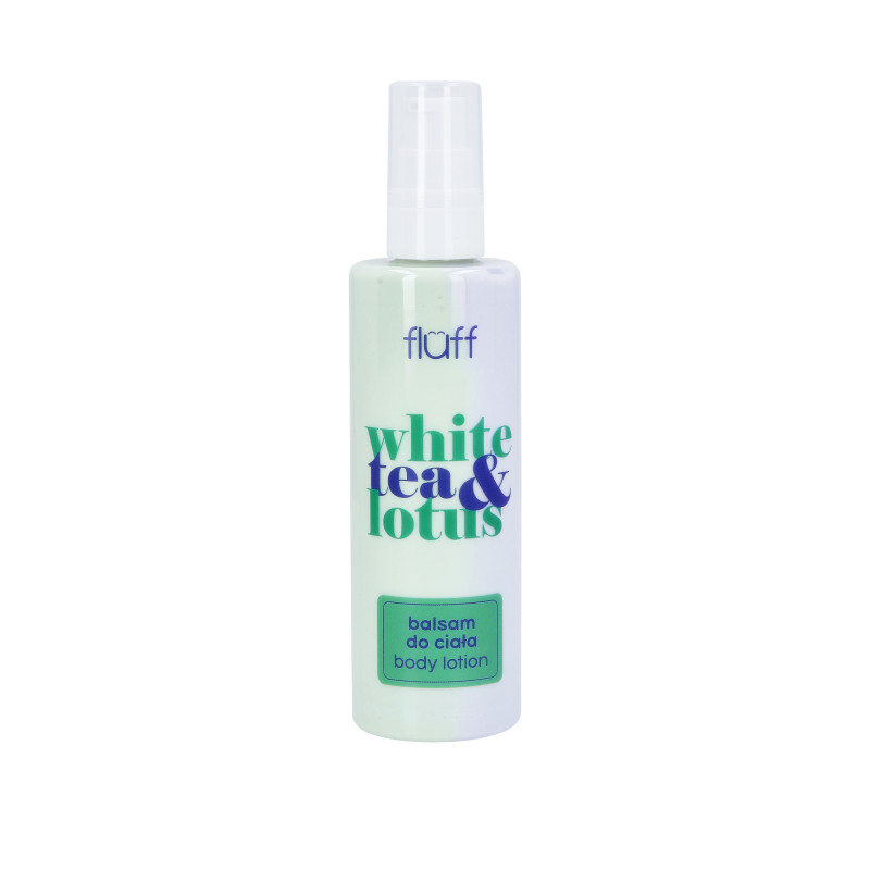 FLUFF BODY BALM WHITE TEA&LOTUS Body balm with the scent of white tea and lotus 160ml