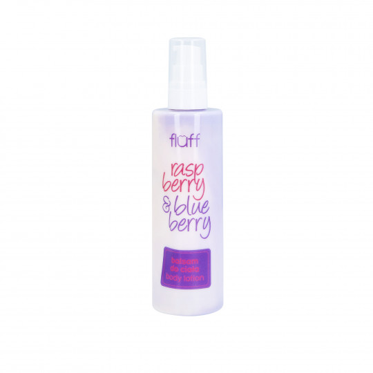 FLUFF BODY BALM BLUEBERRY&REASPBERRY Body balm with the scent of blueberries and raspberries 160ml