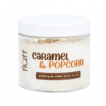 FLUFF PEELING CARMEL&POPCORN Caramel and popcorn body scrub 160ml