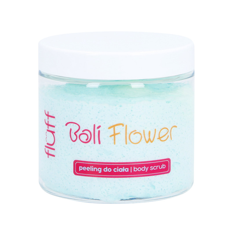 FLUFF SCRUB BALI FLOWER Körperpeeling mit dem Duft einer balinesischen Blume 160 ml