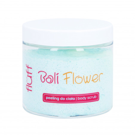 FLUFF SCRUB BALI FLOWER Body scrub with the scent of a Balinese flower 160ml