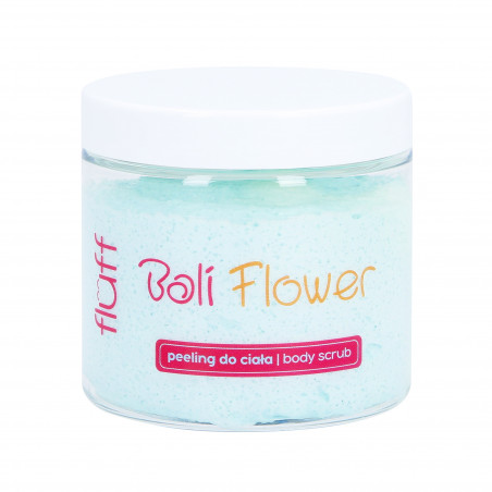 FLUFF SCRUB BALI FLOWER Körperpeeling mit dem Duft einer balinesischen Blume 160 ml