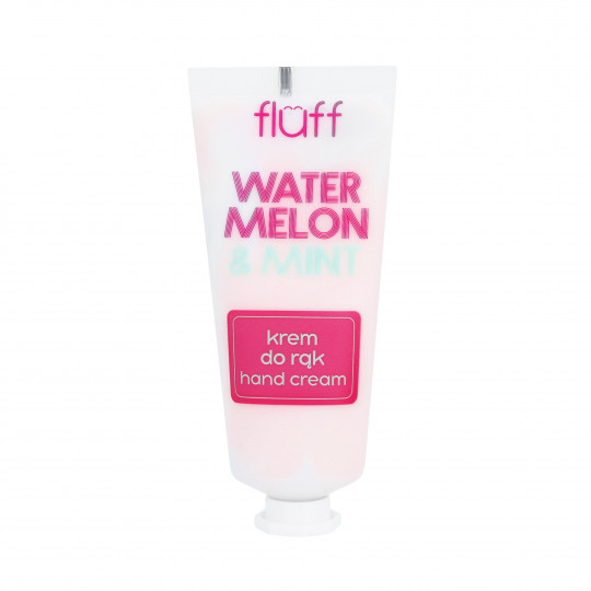 FLUFF HAND CREAM WATERMELON&MINT Creme de mãos refrescante com aroma de melancia e menta 50ml