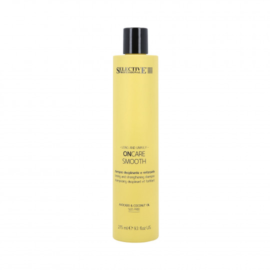 SELECTIVE PROFESSIONAL ONCARE SMOOTH Shampoo suavizante para cabelos longos e rebeldes 275ml