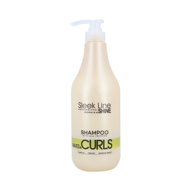 STAPIZ SLEEK LINE WAVES&CURLS Shampoo per capelli ricci e mossi 1000ml