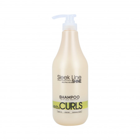 STAPIZ SLEEK LINE WAVES&CURLS Shampoo for curly and wavy hair 1000ml