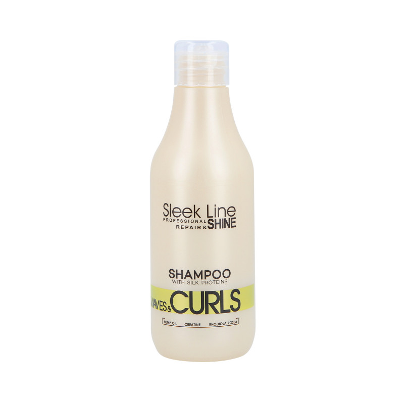 STAPIZ SLEEK LINE WAVES&CURLS Szampon do włosów kręconych i falowanych 300ml