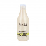 STAPIZ SLEEK LINE WAVES&CURLS sampon göndör és hullámos hajra 300 ml