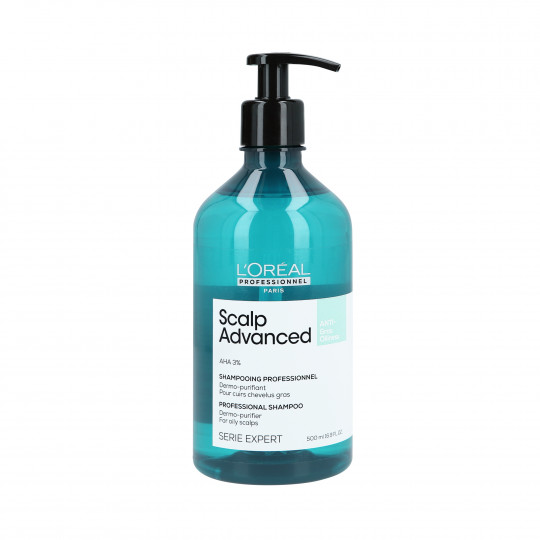 L'OREAL PROFESSIONNEL SCALP ADVANCED PURIFIER Shampoo purificante para cabelo 500ml