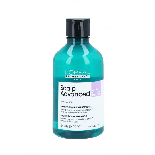 L'OREAL PROFESSIONNEL SCALP ADVANCED ANTI DISCOMFORT shampoo calmante para couro cabeludo sensível 300ml