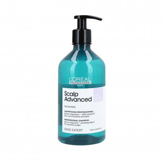 L'OREAL PROFESSIONNEL SCALP ADVANCED ANTI DISCOMFORT Upokojujúci šampón pre citlivú pokožku hlavy 500 ml