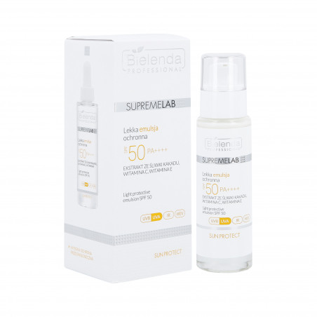 BIELENDA PROFESSIONAL SUPERMELAB LIGHT SUN PROTECT Protective face emulsion SPF 50 50ml