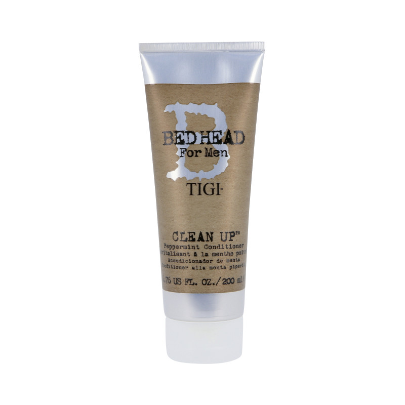 TIGI BED HEAD FOR MEN CLEAN UP Erfrischender und feuchtigkeitsspendender Conditioner für Männer, 200 ml