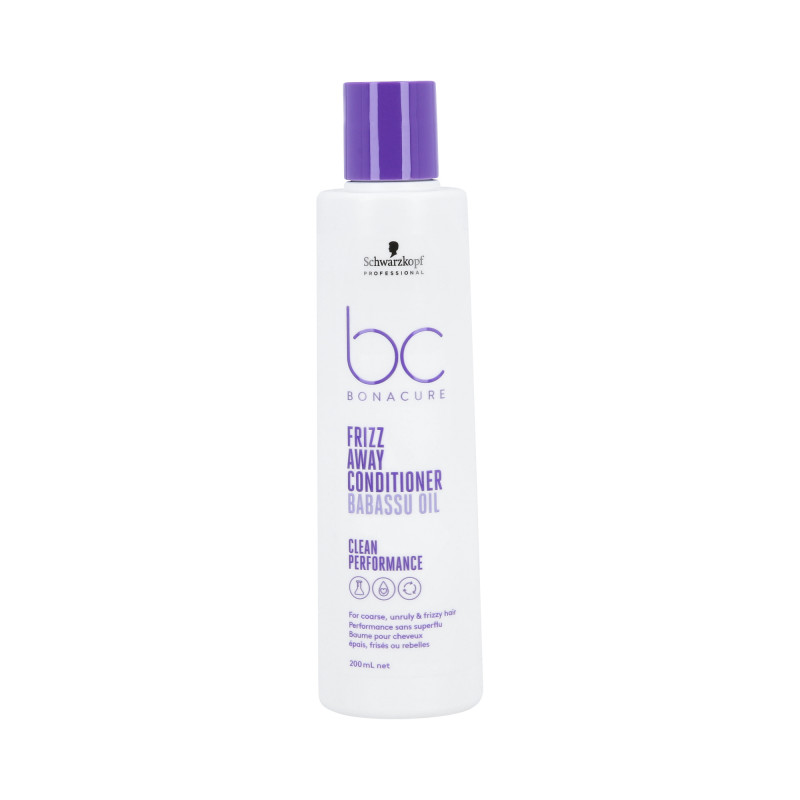 SCHWARZKOPF PROFESSIONAL BONACURE FRIZZ AWAY Condicionador suavizante para cabelos crespos 200ml