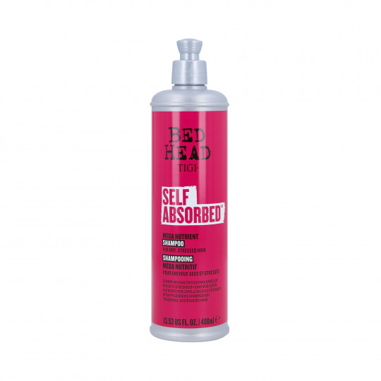 TIGI BED HEAD SELF ABSORBED Hydratačný šampón pre suché a oslabené vlasy 400 ml