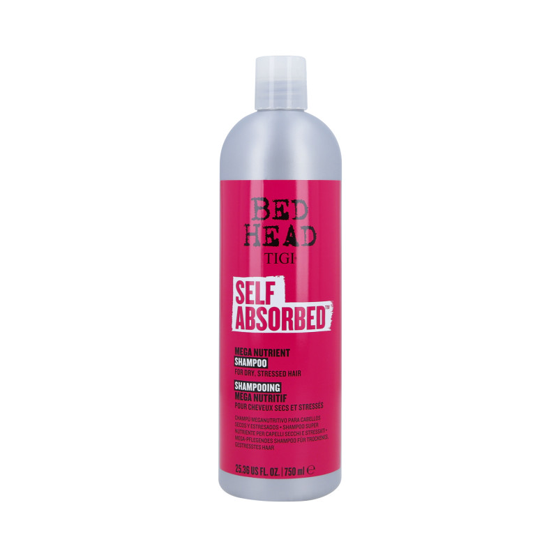 TIGI BED HEAD SELF ABSORBED Hydratačný šampón pre suché a oslabené vlasy 750 ml