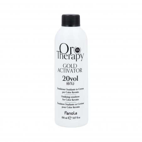 FANOLA ORO THERAPY GOLD Cream color activator 6% 20vol 150ml