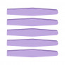 2-way Nail buffer block - Purple 5PCS 