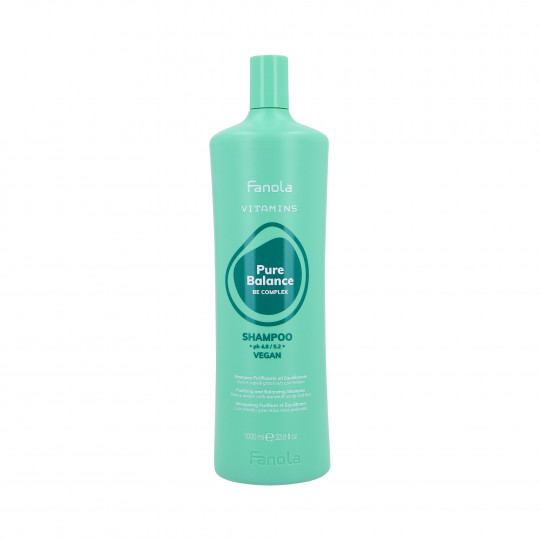 FANOLA VITAMINS PURE BALANCE Anti-dandruff shampoo with vitamin BE complex 1000ml