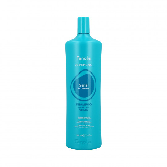 FANOLA VITAMINS SENSI BE COMPLEX Shampoo vitamínico para couro cabeludo sensível 1000ml