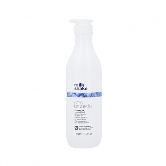 MILK SHAKE COLD BRUNETTE Shampoo azul para cabelos castanhos 1000ml