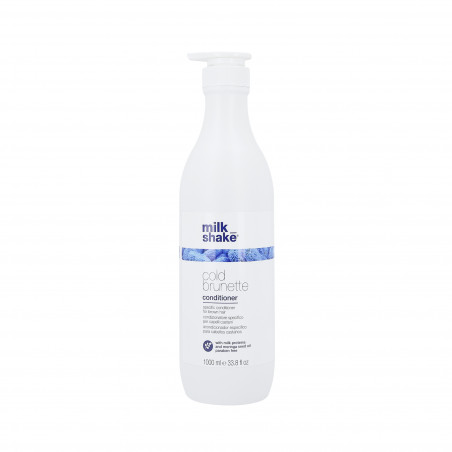 MILK SHAKE COLD BRUNETTE Niebieska odżywka do brązowych włosów 1000ml - 1 MILK SHAKE COLD BRUNETTE Niebieska odżywka do brązowych włosów 1000ml - 1