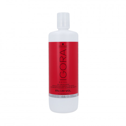 SCHWARZKOPF PROFESSIONAL IGORA OIL DEVELOPER Oxidátor 6% 1000ml