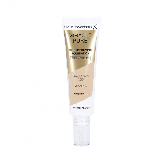 MIRACLE PURE FOUNDATION 33 Crystal Beige 30ml