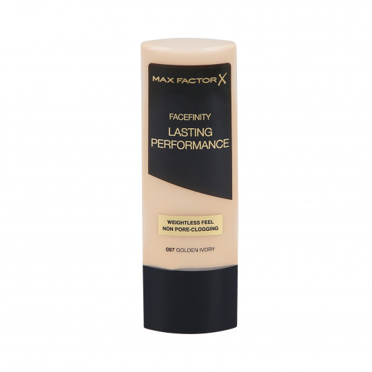 MAX FACTOR Lasting Performance Touch-Proof Foundation 97 Golden Ivory 35ml