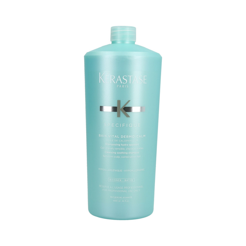 KÉRASTASE SPECIFIQUE BAIN VITAL DERMO CALM Banho vitalizante para couro cabeludo sensível 1000ml